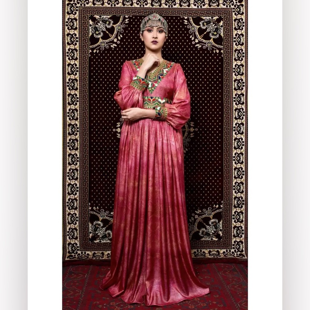 Afghan Maxi Dress
